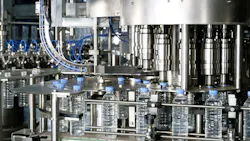 Automated bottling line Automated bottling line