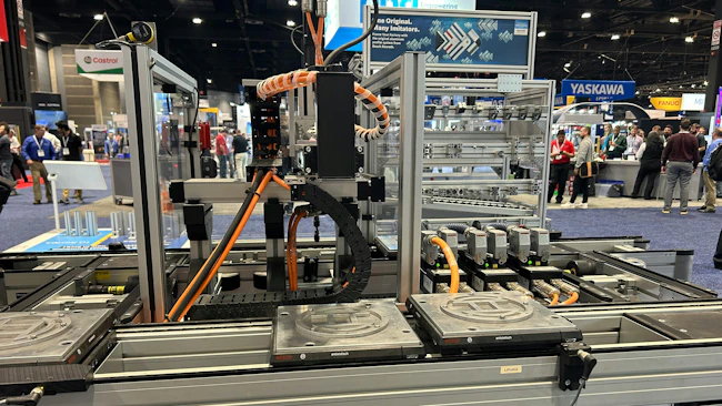 Automated System on Display at Automate