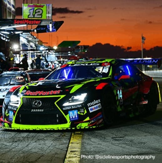 Mouser Sponsors the Vasser Sullivan Lexus Racing team