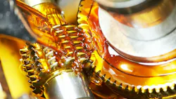Oil Falling on Gears