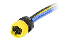 HARTING Size 15 Panel Feed Through & Cable Connectors