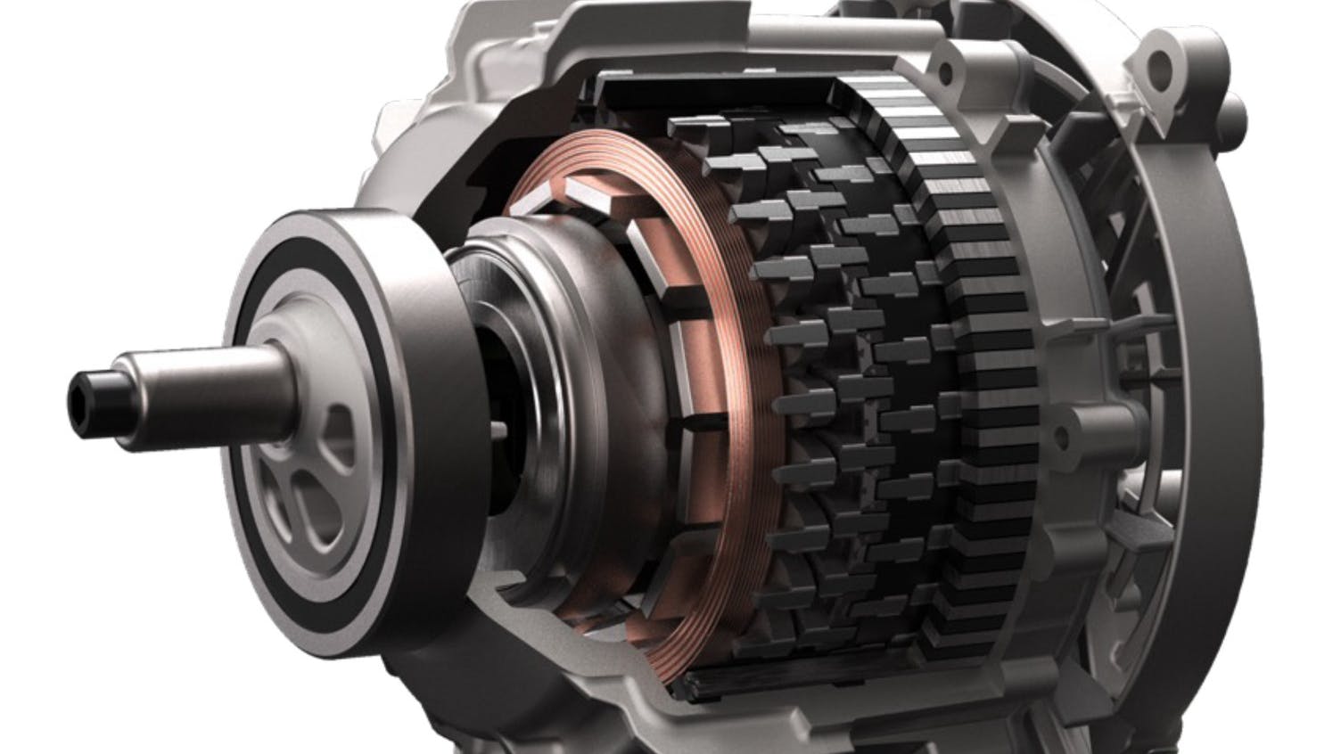 Interior View of Transverse Flux Motor