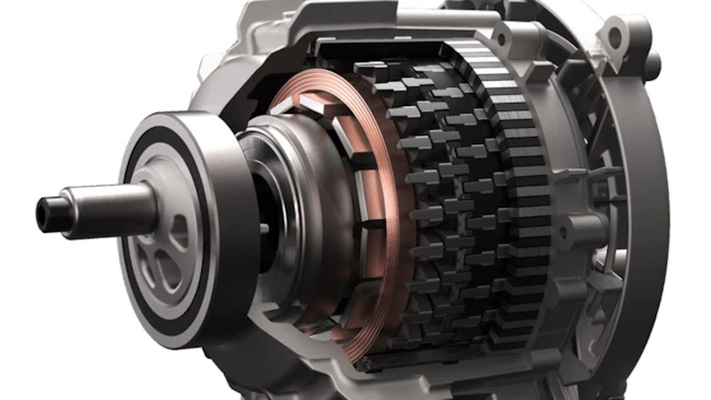 Interior View of Transverse Flux Motor