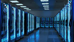 Several server racks in a data center