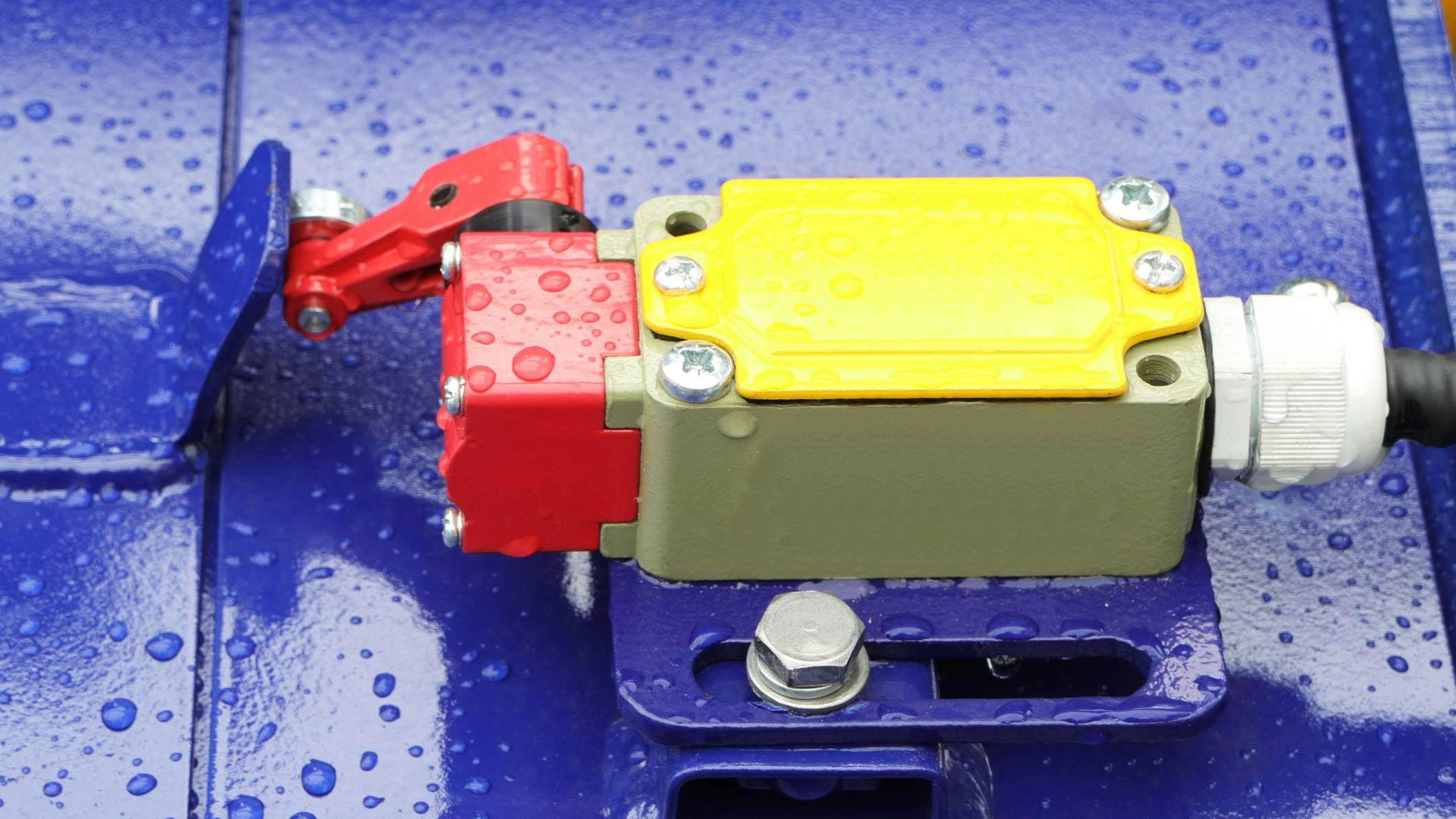 Position Sensor Installed on a Machine
