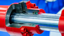 Interior View of a Hydraulic Cylinder