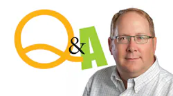 Headshot of Ken Baker, CEO of Bailey International next to the word Q&A