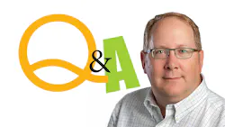 Headshot of Ken Baker, CEO of Bailey International next to the word Q&A