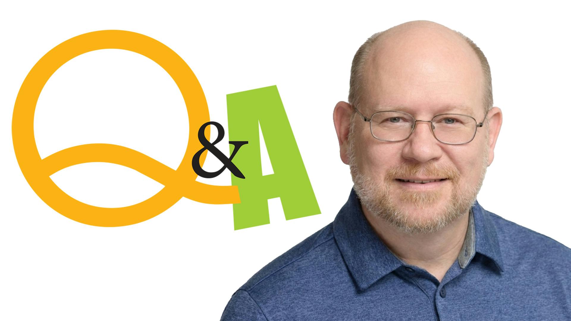 Headshot of Brian Dengel, General Manager of KHK USA Inc. next to the word Q&amp;A
