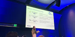 Katie Leone of Herc Rentals presenting to attendees at Vanguard Rental eSummit