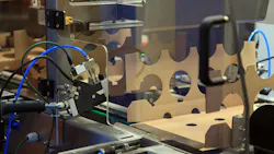 Automated Production Line for Constructing Cardboard Packaging