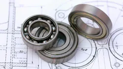 Bearings on a Technical Drawing